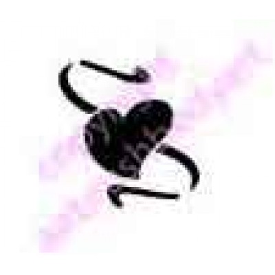 0252 heart reusable stencil